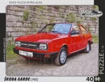 RETRO-AUTA Puzzle č.16 ŠKODA GARDE (1983)