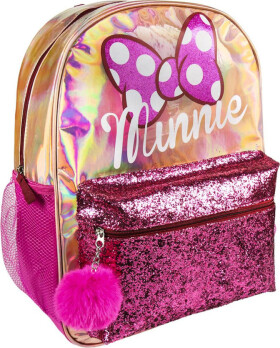 Batůžek casual Disney Minnie třpytivý - Hermanex