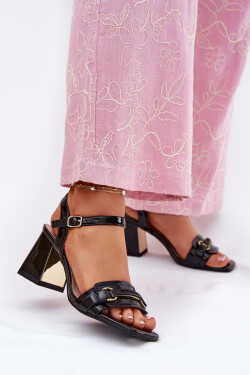 Sandály na podpatku model 215347 Step in style 40