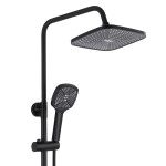 REA - Sprchový set s baterií 150mm ARGUS černá matmá REA-P2389