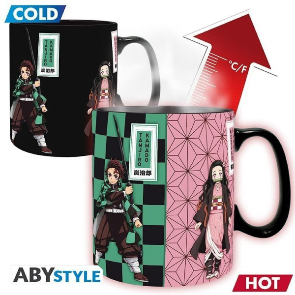 Demon Slayer Keramický hrnek měnící 460 ml - Slayers