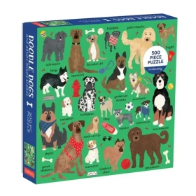 Mudpuppy Puzzle Plemena psů