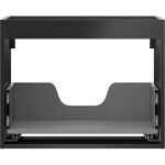 MEXEN - Box-A skříňka pro umyvadlo 60, 1 šuplík, černá mat 91AX0-0600-470-1-71