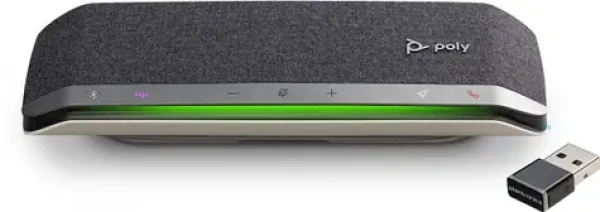 Poly Sync 40+ SY40-M šedá / Konferenční zařízení a reproduktor / USB-AUSB-CBT / s mikrofonem (218764-01)