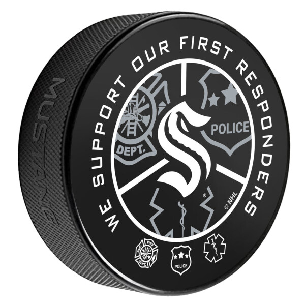 Mustang Puk Seattle Kraken NHL Printed First Responders