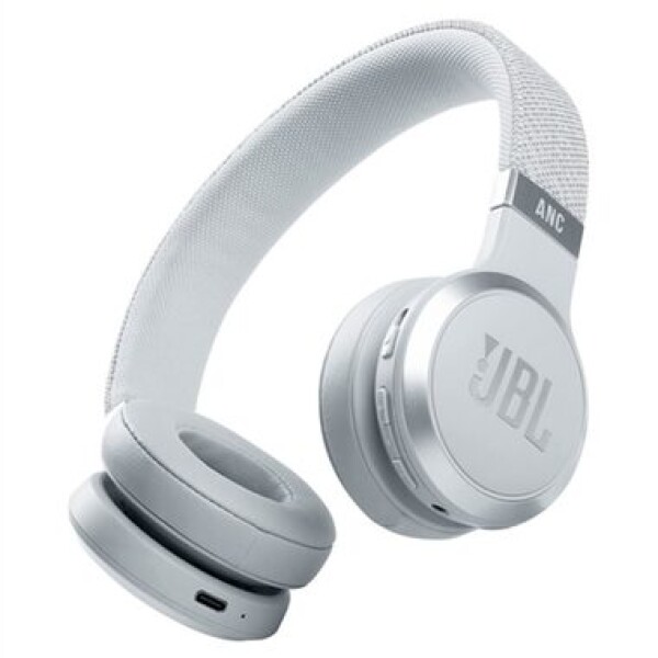 JBL Live 460NC bílá / Bezdrátová sluchátka / mikrofon / Bluetooth 5.0 / 3.5mm jack / ANC (6925281981142)