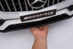 Mamido Dětské elektrické autíčko Mercedes Benz GLC 63S 4x4 bílé