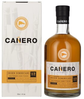 Ron Canero 12 Solera Ron Dominicano SAUTERNES CASK FINISH Rum 12y 41% 0,7 l (tuba)