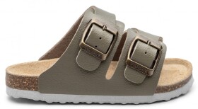 Dětské ortopedické pantofle Lifestyle T94/53, Protetika, khaki - 32