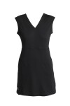 Dámské merino šaty ICEBREAKER Wmns 200 Granary Sleeveless V Neck Dress, Black velikost: XL
