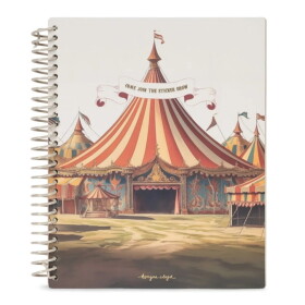 Konges Sløjd Kreativní knížka se samolepkami Circus, multi barva, papír