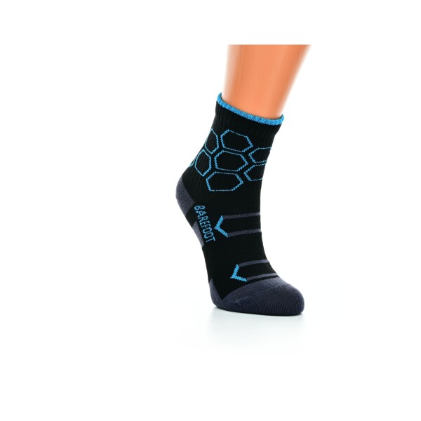 Sada ponožek little shoes sport hexagon kids bf black turquoise, 2 páry 35-38 EU