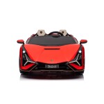 Mamido Elektrické autíčko Lamborghini SIAN 400W 24V červené