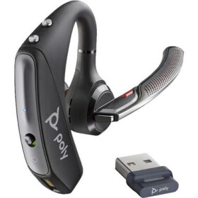 Poly Voyager 5200 UC (Teams) černá / Bezdrátová náhlavní souprava / mikrofon / jedno sluchátko / Bluetooth (7K2E1AA)