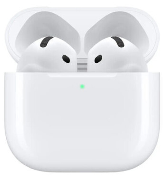 Apple AirPods 4 bílá (2024) / bezdrátová sluchátka / Bluetooth / výdrž až 30 hodin (MXP63ZM/A)