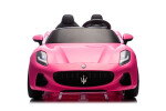 Mamido Elektrické autíčko Maserati GranTurismo Folgore 24V | 480W | 60 kg růžové