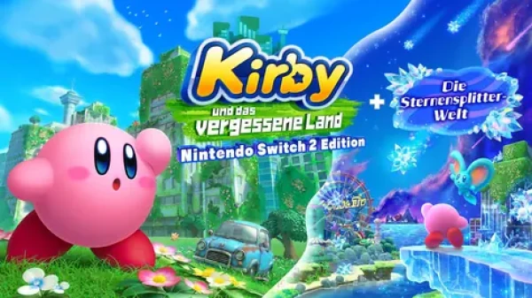 NS2 Kirby and the Forgotten Land + The Starsplitter World / Akční / Hra pro Nintendo Switch 2 (10016324)