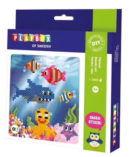 PLAYBOX Zažehlovací korálky Podmořský svět