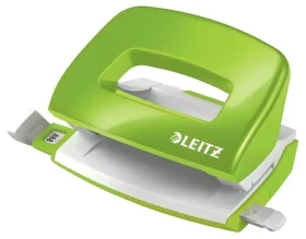 Leitz NeXXt 5060 zelená / Mini děrovačka / do 10 listů / A4, A5, A6 (50601054)