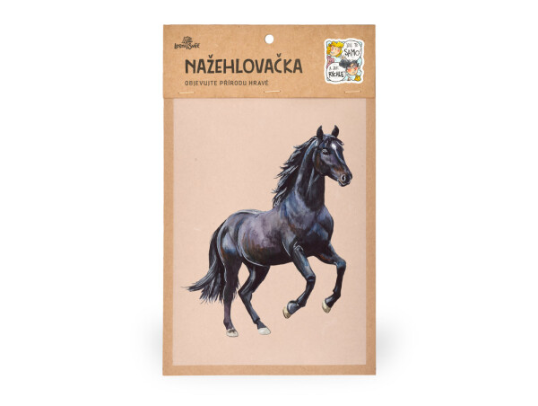 Nažehlovačka M 088 - Kůň černý