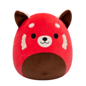 Plyšový mazlíček Squishmallows Panda červená - Cici