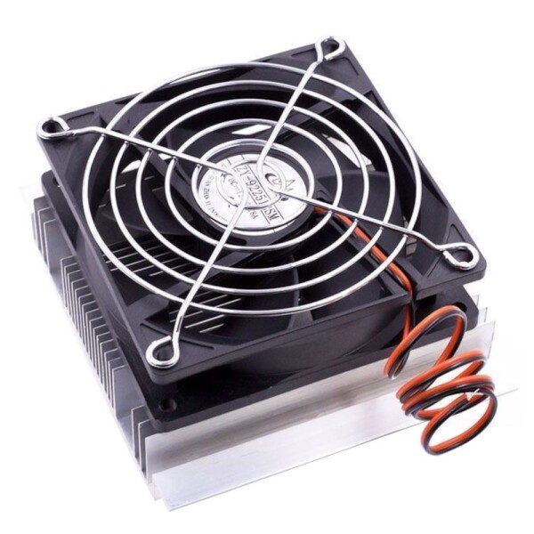 Chladič s 92 mm ventilátorem pro 40 mm Peltierův článek