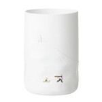 Räder Porcelánová váza Dog Sled, bílá barva, porcelán