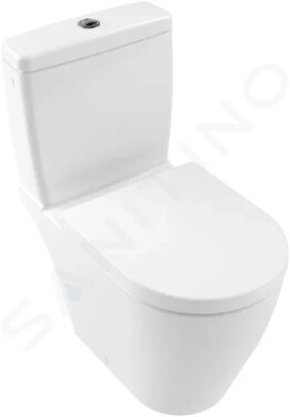 VILLEROY & BOCH - Avento WC kombi mísa, DirectFlush, CeramicPlus, Stone White 5644R0RW