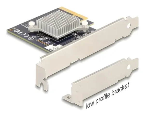 Delock PCI Express x4 Hailo-8 / AI akcelerátor / PCIe 3.0 / 26 TOPS / Low profile (31415)