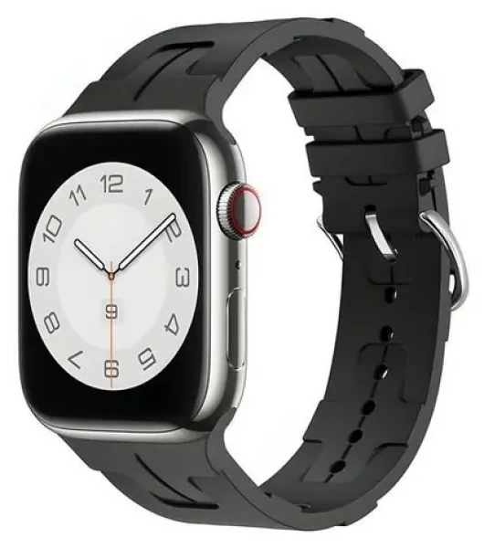 Beline Silicone Ultra černá / Řemínek / Silikonový / Pro Apple Watch 38/40/41 mm