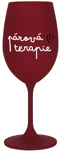 PÁROVÁ TERAPIE - bordo sklenice na víno 350 ml