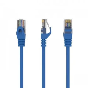 UTP patchcord Cat.6 0,5 m modrý economy / Patch kabel / RJ45-RJ45 / nestíněný (PP6U-0.5M/B)