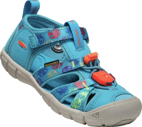 Dětské sandály Keen Seacamp II CNX CHILDREN smokey bear/fjord blue Velikost: