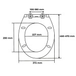 Wc sedátko AWD Interior Salsa 1442 AWD02181442