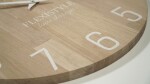 DumDekorace Kvalitní dubové nástěnné hodiny 50 cm