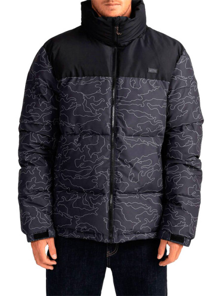 Billabong TANAGA PUFFER CAMO zimní pánská bunda - L