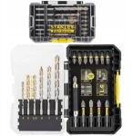 STANLEY STA88552-XJ Sada rázových bitů a vrtáků do zdiva / Sada bitů / 1/4" / 19 ks (STA88552-XJ)