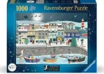 RAVENSBURGER Puzzle Vánoce na pobřeží