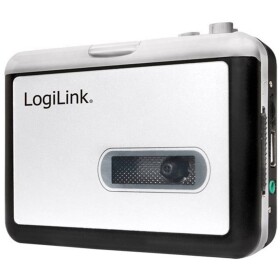 LogiLink UA0281 stříbrná / Kazetový přehrávač / USB-A / 3.5mm (UA0281)