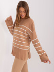 Sweter TO SW model 18985275 camelowy - FPrice Velikost: jedna velikost