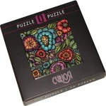 CURIOSI Čtvercové puzzle Q Life: Barevné květiny