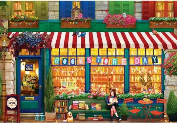 EUROGRAPHICS Puzzle Staré knihkupectví