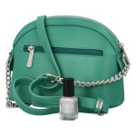 Prošívaná crossbody kabelka Nicole, zelená