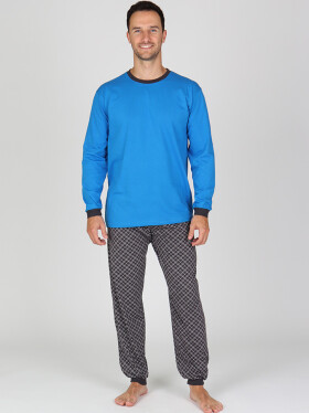 EVONA a.s. Pánské dlouhé pyžamo P MOMO - P MOMO XXL