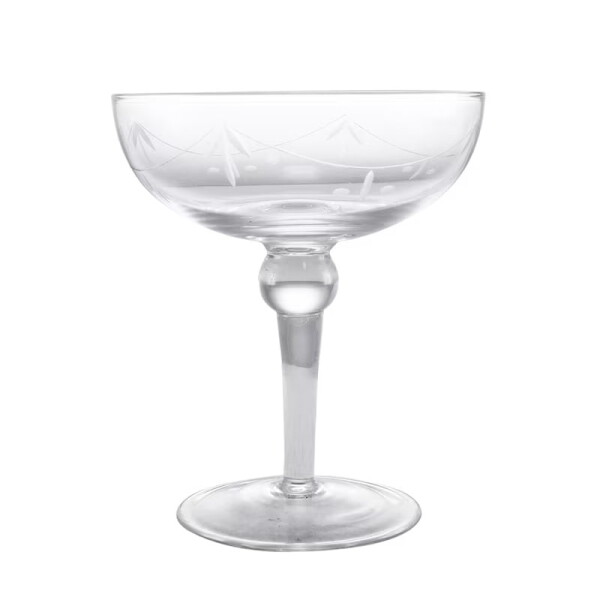 Strömshaga Sklenička na šampaňské Kerstin Low 150 ml, čirá barva, sklo