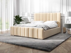 FRONTI Postel MODEL 12 160x200 béžová - MAGIC VELVET 2250
