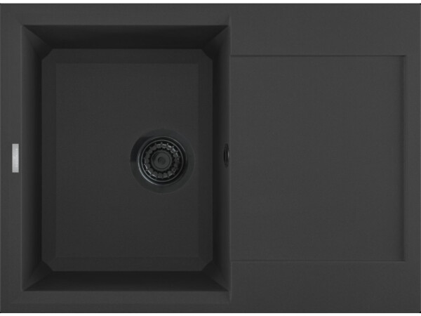 Granitový dřez Reginox Bari 5, R40317, Nero Black R40317