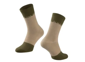 Force Move ponožky hnědá/zelená vel.
