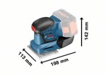 Aku vibrační bruska Bosch GSS 18V-10 06019D0200