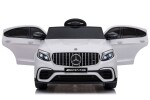 Mamido Dětské elektrické autíčko Mercedes Benz GLC 63S 4x4 bílé